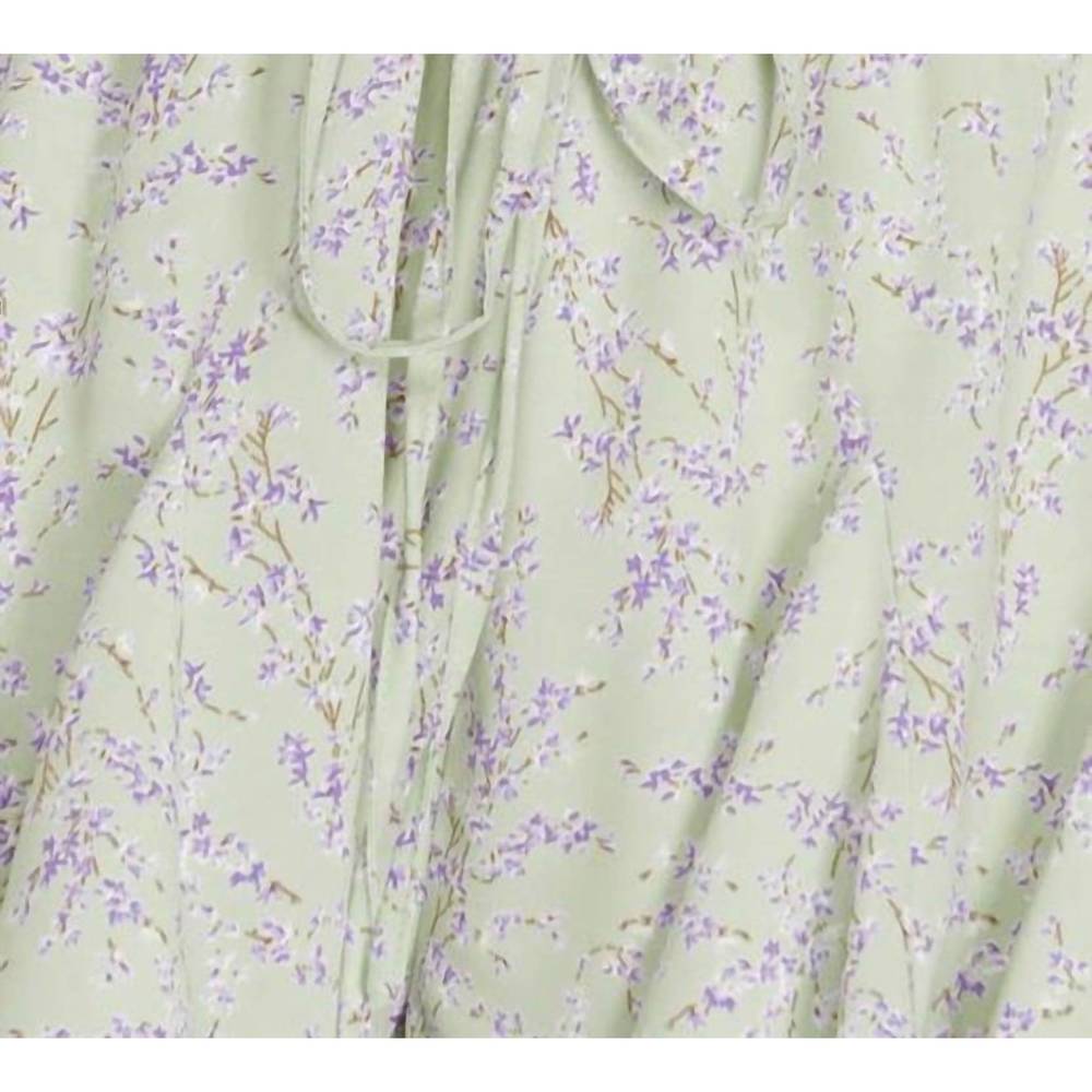 NEW SHE + SKY mint floral skort in mint and purple - Picture 2 of 4